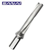 Fast U Drill Bit WC series ความลึก 5D 35.5mm- 45mm CNC Lathe Indexable Drilling Tool สําหรับเม็ดมีดคาร์ไบด์ WCMT06T308 WCMT080412