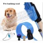 Găng tay silicon tắm và massage cho thú cưng tắm cho chó mèo có ống gắn thumbnail