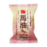 PELICAN HORSE OIL SOAP 80 G / สบู่ส่วนผสมน้ำมันม้า ทำความสะอาดผิวกาย เพิ่มความชุ่มชื้นให้แก่ผิว