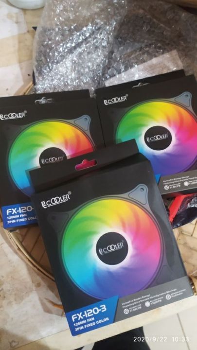 pccooler-fx-120-3-led-เคสพัดลมป้องกันไฟฟ้าสถิตย์