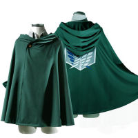 japanese hoodie attack on titan cloak shingeki no kyojin scouting legion cosplay costume anime cosplay green cape mens clothes