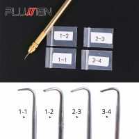 Plusssign Professional Ventilating Needls 1-1, 1-2, 2-3, 3-4 Four Size With One Needle Holder Lace Wig Making Repair Tools Hook