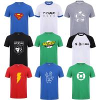（Childrens adult size, in stock）The Big Bang Theory T Shirt New Bazinga Sheldon Cooper Penny Cotton Short Sleeve Men T Shirts Cooper Geek Logo Men Clothing Top（can Customizable）