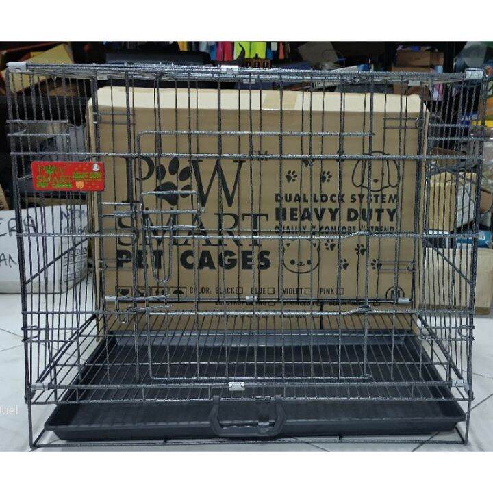 Pawsmart Collapsible Dog Cage Medium Lazada PH