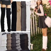 YUNZE ?Ready Stock New Winter Warm Leg Warmers Women Knit Thick Long Over Knee High Hosiery Socks