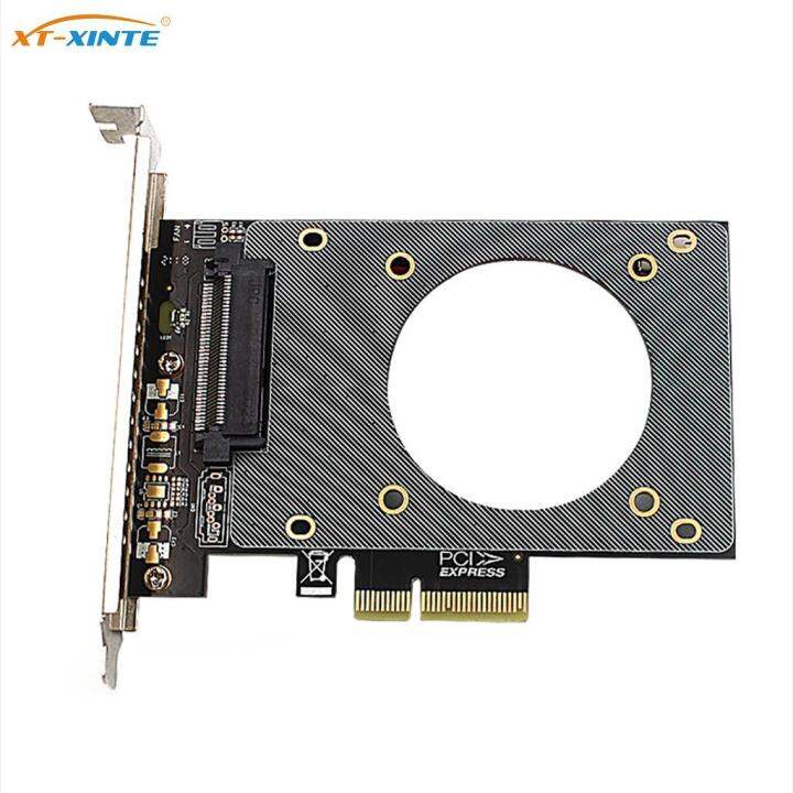 u-2-ssd-sff-8639ไปยัง-pci-การ์ดอะแดปเตอร์ขยาย-x4สำหรับ-ssd-nvme-ไรเซอร์การ์ด-pci-express-x4-x8-x16-gen4-64gpbs-สำหรับอะแดปเตอร์-fjk3825เดสก์ท็อปพีซี