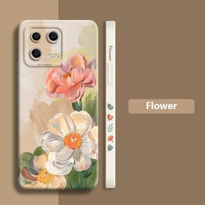 Watercolor Flower Plant Phone Case For Xiaomi Redmi Note 12 Pro Plus Turbo 11 10 9 Mi 13 12 Lite 12T 11T Poco F5 X5 X4 X3 Cover
