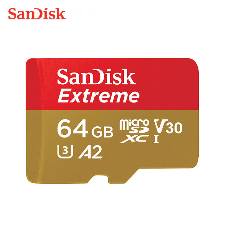 พร้อมส่ง-sandisk-micro-sd-card-a2-อ่าน-160mb-s-เมมโมรี่การ์ดของแท้-micro-sd-card-32-เมมโมรี่การ์ด-128-64-32-256-512-แซนดิส-เมนโมรี่การ์ด-มโมรี่การ์ด-ไมโครเอสดีการ์ด-รับประกันฟรี-แมมโมรี่การ์ด-เมมโมรี่