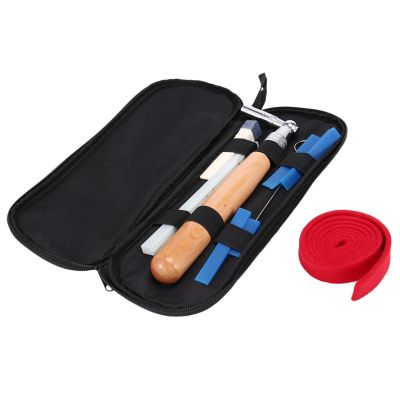 Professional Portable Lever Piano Tuning Tuner Mute Kit Tools and Case Piano Tuning Lever Tools Kit Mute Hammer DIY Set