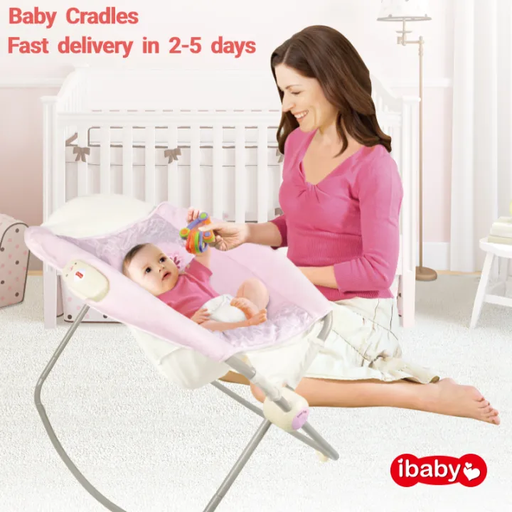 IBABY Infant to Toddler Rocker On Sale Light Foldable and vibrating
