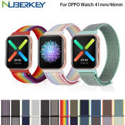 Dây đeo đồng hồ bằng sợi Nylon bện cho OPPO watch 41mm 46mm