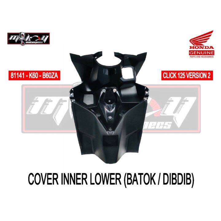 HONDA GENUINE COVER INNER LOWER BATOK DIBDIB FOR CLICK 125 VERSION 2 ...