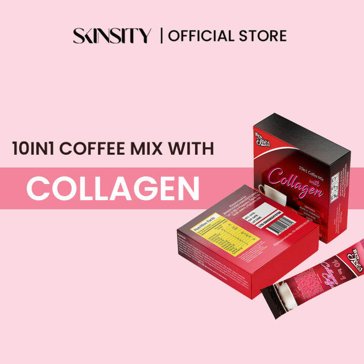 Bro.Joe's Collagen Coffee 10 in 1(1box 10 sachet)With Glutathione