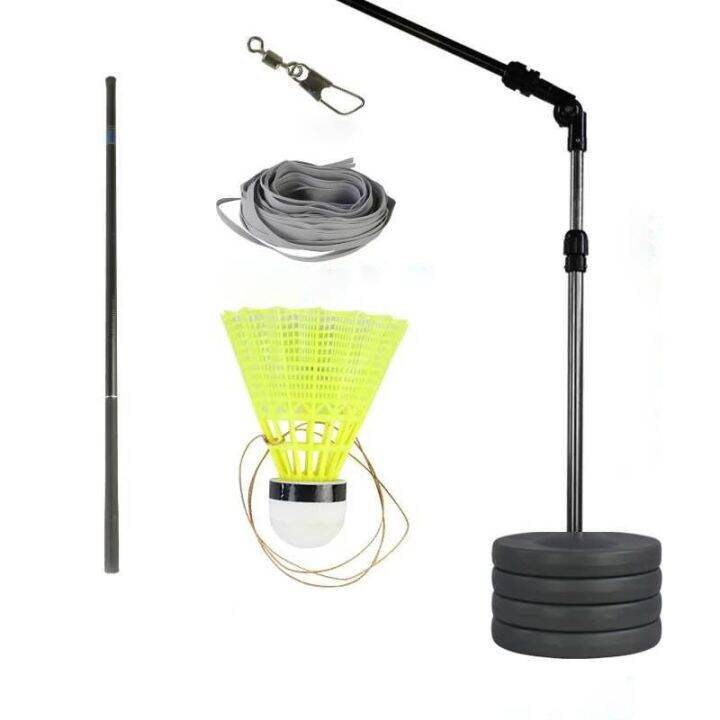 【ESS】Badminton Selfstudy Trainer Racket Robot Training Tool