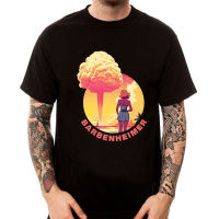 Movie Oppenheimer （Barbenheimer）  graphic cotton O-neck T-shirt for men