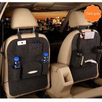 ☜ Car Seat Organizer Auto Car Backseat Organizer Car-Styling Holder Multi-Pocket Seat Wool Felt Multifunction Storage