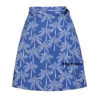 【CW】 Trees Printed Skirt SS0015 Ladies Wrap Multitasks Athletic Cover up