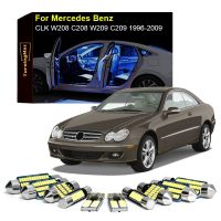 Canbus Interior Lights LED Bulbs Kit For Mercedes Benz CLK Class Coupe W208 C208 W209 C209 1996-2009 Indoor Lamp Car Accessories Electrical Trade Tool