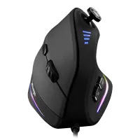 C-18 Vertical Gaming Mouse 11 Buttons 10000 DPI Adjustable Programmable USB Wired RGB Optical Mouse Ergonomic Gamer Mice