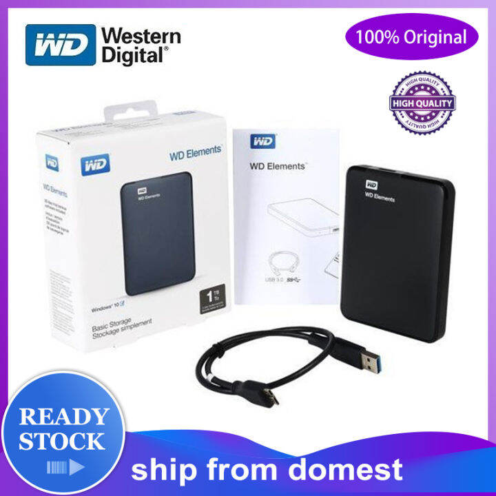 Western Digital External Hard Drive HDD 1tb 2tb Portable portable hard
