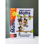 Sách Gold Stars Wipe Clean Workbook Maths - Phát TriểN Tư Duy Cho Trẻ