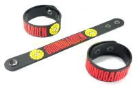 Soundgarden ริสแบนด์ วงดนตรี wristband ร็อค อีโม เดธ แทรส เมทัล ป๊อป เกาหลี วัสดุ ยางซิลิโคน เกรดพรีเมี่ยม ปั๊มนูน พรีเมี่ยม พร้อมส่งทุกเส้น SGN343NNN