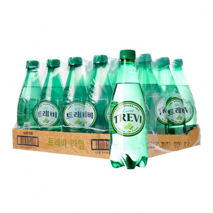 LOTTE Trevi Sparkling Water Lime Case (20 x 500ml) Lazada Singapore