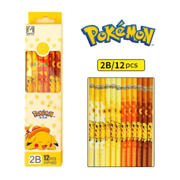 Pokemon Journal Set Pikachu Pen Eraser Note Pad Stickers Ruler Birthday  Gift New