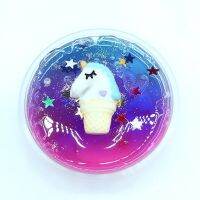 ✱▩◙ 60ml DIY สีสันยูนิคอร์นดาวเมือกคริสตัลโคลนฉาบ Starry Pearl Ball Clay