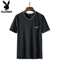 playboy เสื้อยืด แขนสั้น สีพื้น แฟชั่น สําหรับผู้ชาย 2020