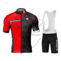 2022 Men Summer Clothing cycling Clothes kits short sleeve bib shorts mens Breathable Bib Shorts maillot ciclismo set BJORKA