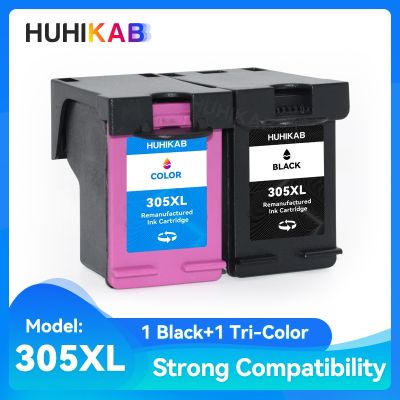 HUHIKAB 305 Remanufactured Ink Cartridge For HP 305 XL Ink Cartridges For HP Deskjet Series 2700 Envy Series 4200 6020 6030 6400