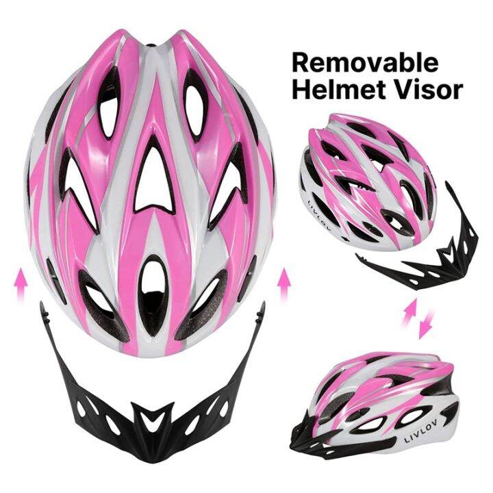 livlov-v1-bike-helmet-for-adults-with-removable-visor-and-pad-18-vents-lightweight-adjustable-56-62cm-bike-helmet