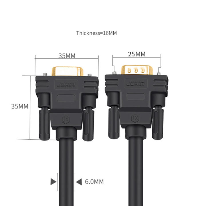 top-rated-เป็นสายตัวผู้485บริสุทธิ์ปลั๊ก-rs232สายทองแดงอนุกรมสายไฟตัวผู้-db9เป็นเกรดตรงขา9วงจรไฟฟ้าและชิ้นส่วน