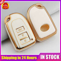 ???【High Quality】เคส Kunci Remote Mobil TPU สีทองสำหรับโตโยต้า VIOS 2021 2022 Yaris Sienta 2020 Hiace 2002/3