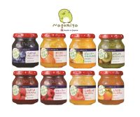 ขนาด 340g MEIDI-YA jam Meijiya Jam แยมผลไม้จากญี่ปุ่น ฟรุ้ตสเปรด ทำจากผลไม้ 100% แยมทาขนมปัง