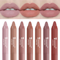 LOMG [ขาย] 12สีกำมะหยี่เคลือบลิปสติกกันน้ำติดทนนานเปลือยไม่ติดถ้วยริมฝีปากแต่งหน้าลิปสีปากกาเครื่องสำอางเครื่องมือแต่งหน้าในชีวิตประจำวัน