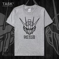 เสื้ ? TASK Mobile Suit Gundam SEED อะนิเมะรอบหลวมผ้าฝ้ายแขนสั้นเสื้อยืดผู้ชายและผู้หญิงฤดูร้อน 13-0004เสื้อยืดอินเทรนด  KJFN