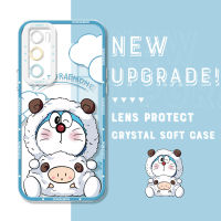 Casing Ponsel สำหรับ Vivo V20 V20เคสกันกระแทกแบบดั้งเดิม2021 V20เคสมือถือใสปลอกอ่อนป้องกันกล้องคลุมทั้งหมด