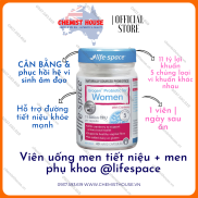 Viên uống men tiết niệu+ phụ khoa Life Space Urogen Probiotic For Women