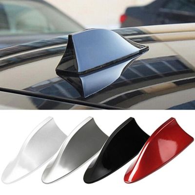 Universal Car Decorative Antenna No Function Shark Fin Radio Antena Aerial Adhesive Tape Base For Decoration Easy to Install