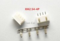 【HOT】 kgcwmw 100เซ็ต XH2.54 2.54มิลลิเมตร4Pin 4จุด180องศาชายหัวเข็ม + ขั้ว + หญิงที่อยู่อาศัย XH2.54-4P ชุดเชื่อมต่อ