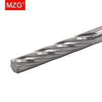 MZG 1PCS HRC55 6 ขลุ่ยเกลียวขลุ่ย CNC 4 5 6 8 12 มม. เครื่องกลึงคาร์ไบด์มิลลิ่งทังสเตนเครื่องตัดเหล็ก Reamer