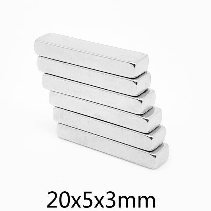 5-10-20-50-100-200pcs-20x5x3mm-block-powerful-strong-magnetic-magnets-20x5x3-n35-rectangular-neodymium-magnet-sheet-20x5x3