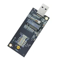 M2 USB adapter M.2 NGFF DW5811e DW5821E DW5816E EM7455 L860-GL USB 3.0 expansion card for 3G / 4G / 5G LTE module