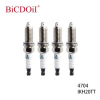 ZZOOI 4Pcs/6Pcs Dual Iridium Spark Plug IKH20TT 4704 For Citroen C4 I C5 III Jumpy 2.0i Toyota Lexus Honda Subaru Benz Nissan Peugeot