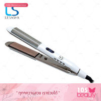 ของแท้!! Lesasha เครื่องหนีบถนอมเส้นผม Straight &amp; Curl Glamour รุ่น LS1145 (เครื่องสีขาว)