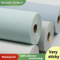 3D Wall Sticker Self Adhesive Panel Decorative Wallpaper Foam Waterproof New Design Bedroom Antifouling