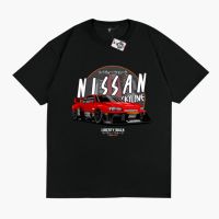 KARIMAKE ID Kaos NISSAN SKYLINE R34 BNR34 LBWK LIBERTY WALK 2022 - V1 HITAM, S