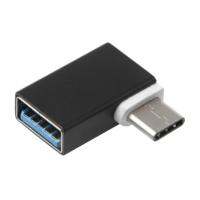 อะลูมิเนียมพกพา Ottdty Usb3.1 90องศา Type C ไปยัง Usb 3.0ตัวเมียข้อมูล Otg แปลงสำหรับ Macbook โทรศัพท์แอนดรอยด์ฮาร์ดดิสก์ไดรฟ์